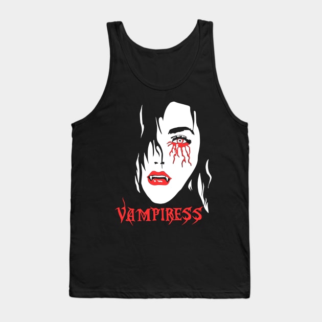 Vampire Tank Top by robertromanian